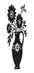 silhouette of flower vase Stock , black color silhouette 46036050 ...